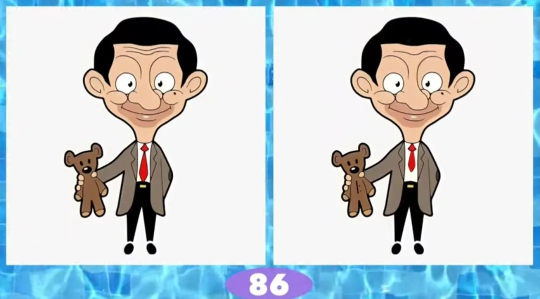 Tes IQ: Punya Mata Super Jeli? Temukan 3 Perbedaan pada Gambar Mr Bean Ini, Buktikan Kamu Punya Kemampuan Observasi yang Tajam