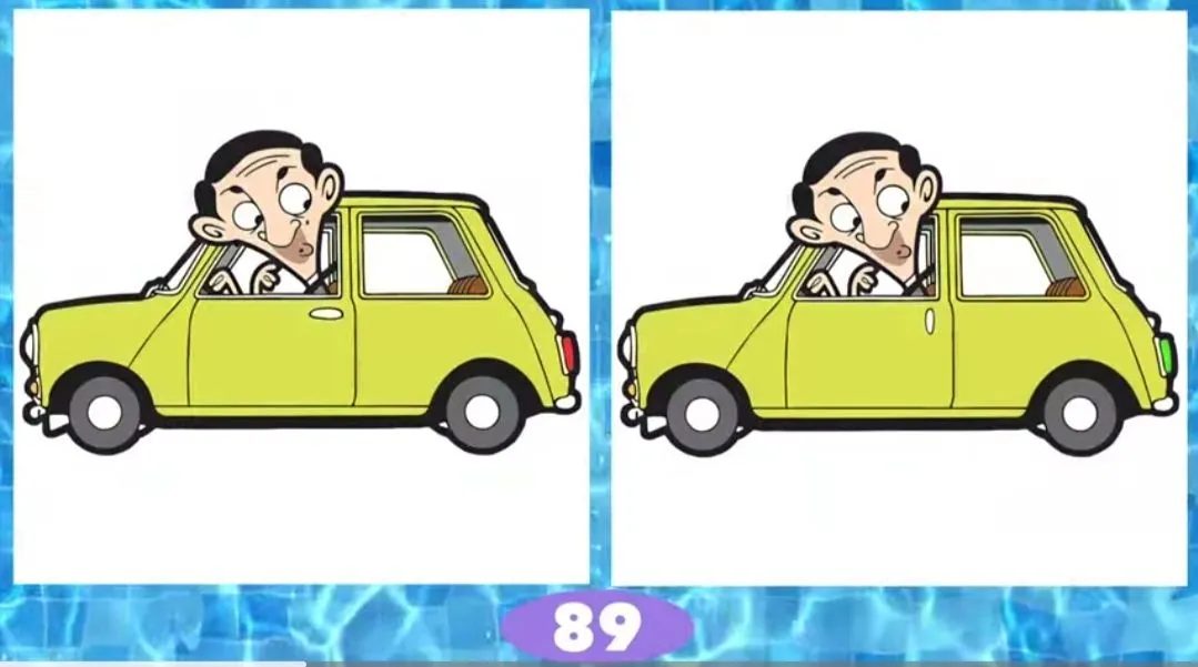 Tes IQ: Ambil Kaca Pembesar dan Temukan 3 Perbedaan pada Gambar Mr Bean Mengendarai Mobil Kesayangannya, Kerahkan Kemampuan Observasi