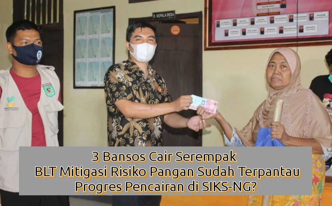 Kemensos terus melakukan pencairan bansos reguler periode salur April-Juni melalui PT Pos Indonesia untuk KPM PKH dan BPNT.