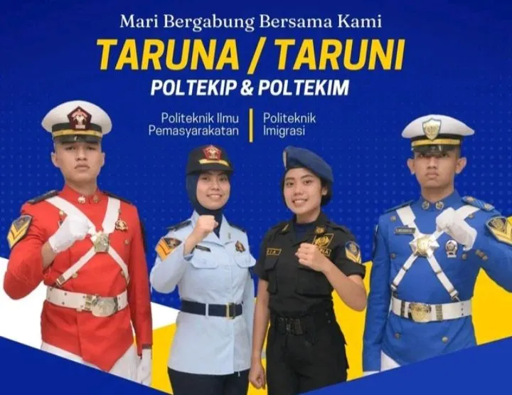Pendaftaran Poltekim dan Poltekip Kemenkumham 2024 resmi dibuka