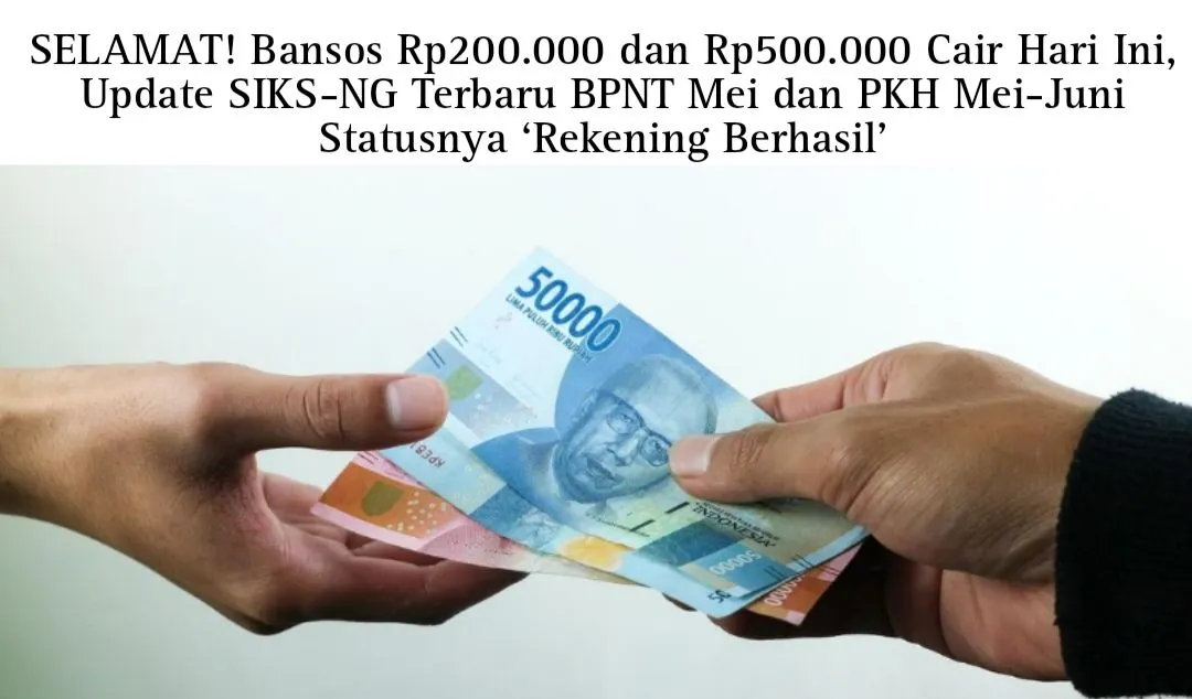 Ada KPM yang mengabarkan bahwa saldo masuk Rp200.000 di rekening KKS Bank BRI