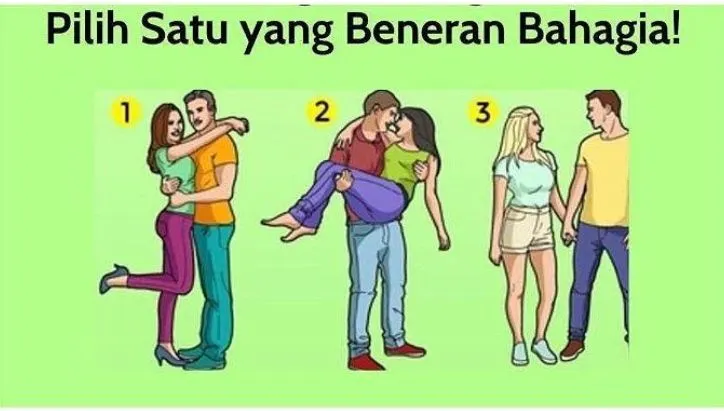 Tes Psikologi Cinta: Mana Pasangan yang Benar-benar Bahagia? Jawabannya Ungkap Kehidupan Cintamu!