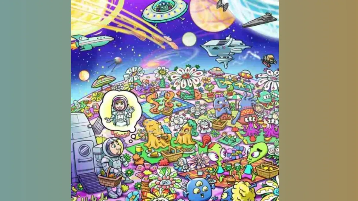 Ilustrasi tes ilusi optik