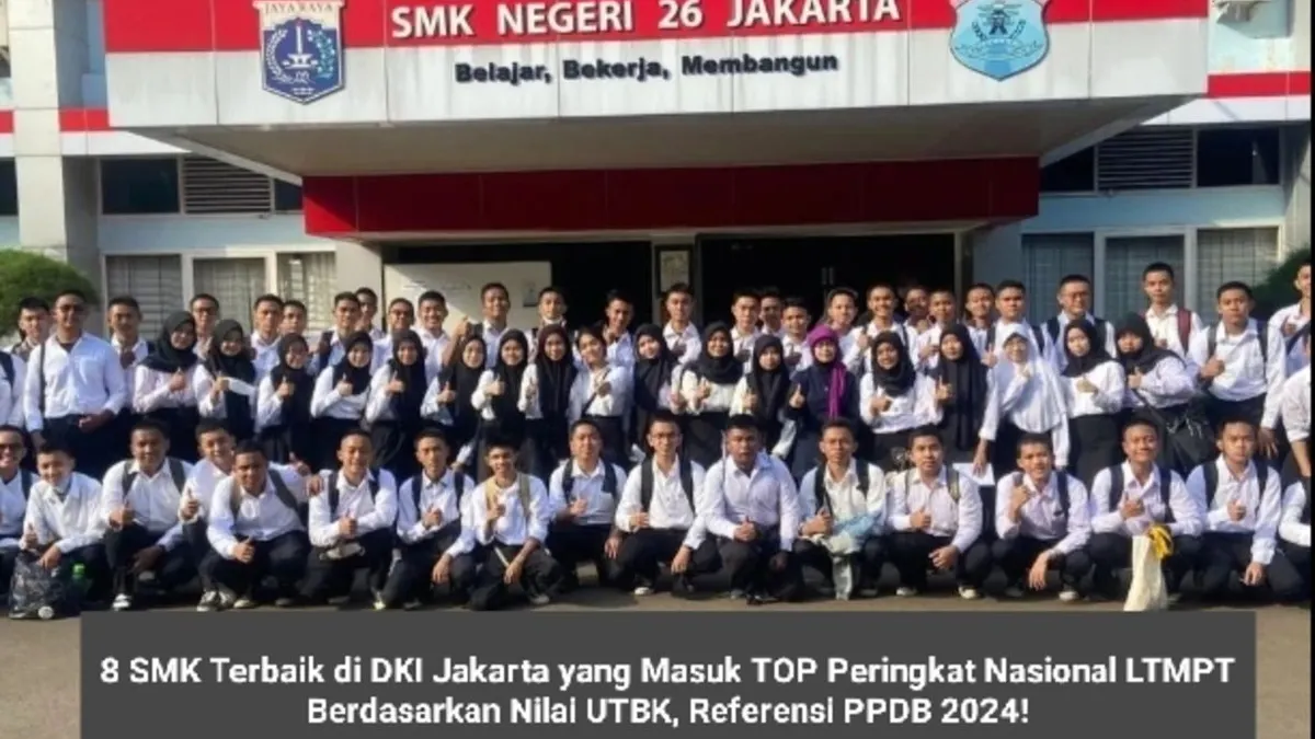 Beberapa sekolah jenjang Sekolah Menengah Kejuruan (SMA) di Provinsi DKI Jakarta masuk dalam daftar peringkat nasional.
