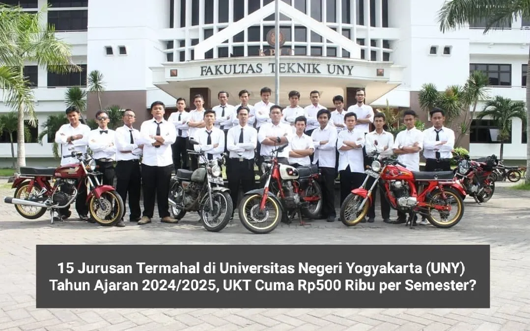 Universitas Negeri Yogyakarta (UNY) menjadi salah satu perguruan tinggi yang banyak diincar oleh calon mahasiswa.