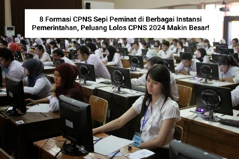 Ilustrasi. Formasi sepi peminat di berbagai instansi ini bisa dijadikan referensi saat mendaftar CPNS di tahun 2024.
