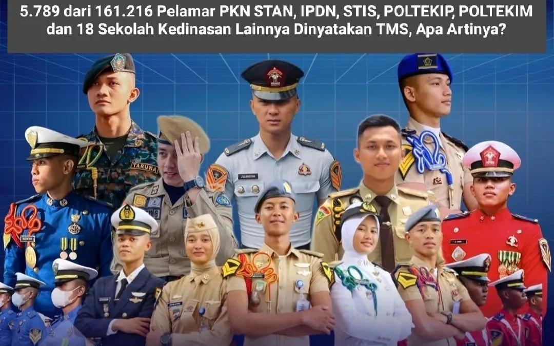PKN STAN berada di urutan pertama dengan jumlah pendaftar sekolah kedinasan terbanyak di tahun 2024.