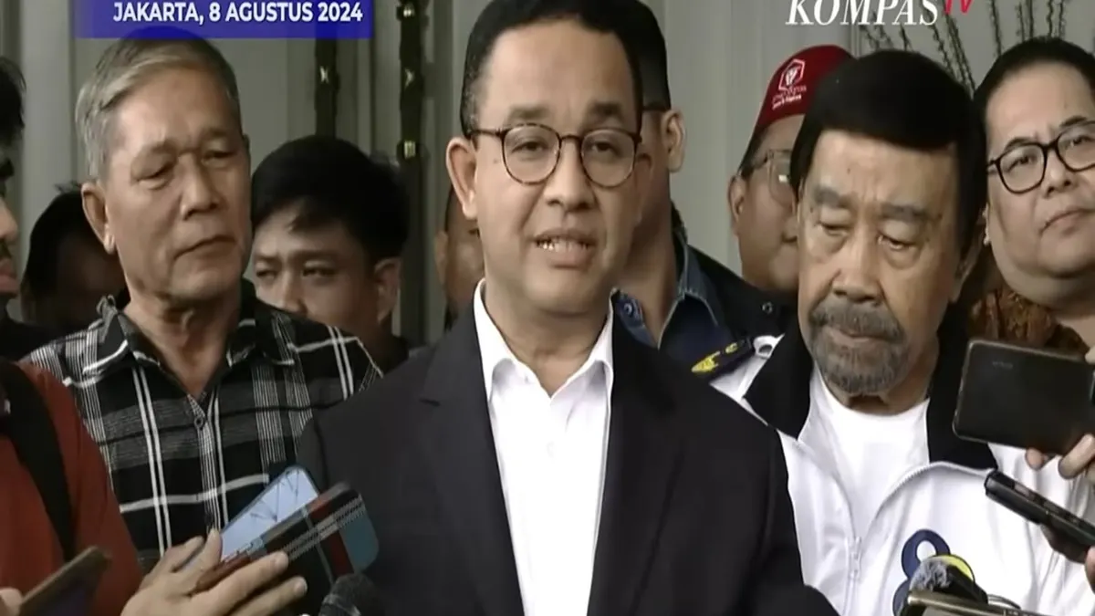 Anies Baswedan soal Pilkada Jakarta 2024