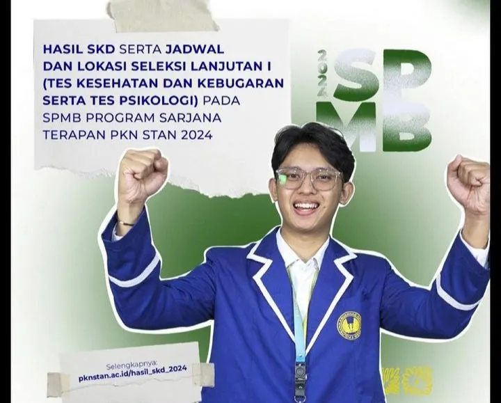 Tes Kesehatan, Kebugaran, dan Psikologi PKN STAN Akan Dilaksanakan Tanggal 20-24 Agustus 2024.