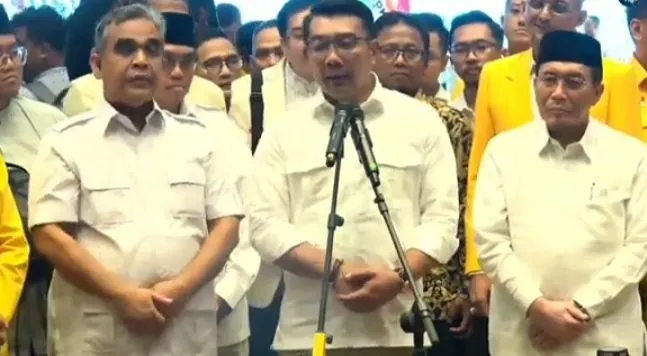 Pasangan Ridwan Kamil-Suswono resmi mendeklarasikan diri untuk ikut dalam kontestasi Pilgub DKI Jakarta 2024 pada Senin, 19 Agustus 2024.