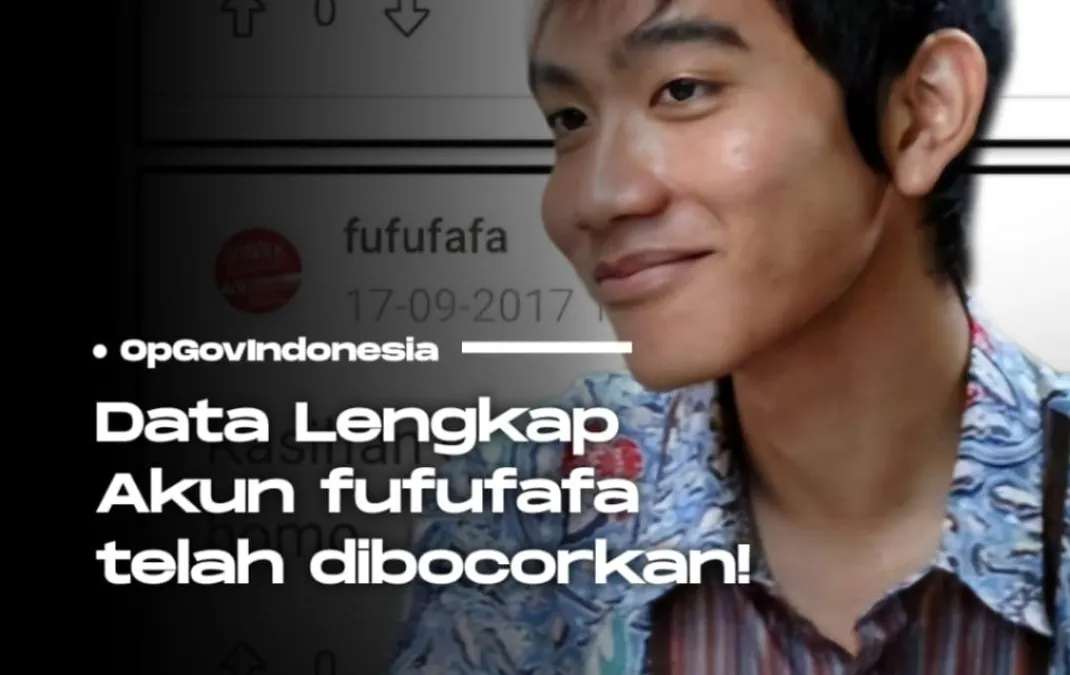 Di tengah siapa dalang di balik akun Fufufafa, muncul akun Anonymous Indonesia yang membocorkan bukti data pribadi yang diduga pemilik akun.
