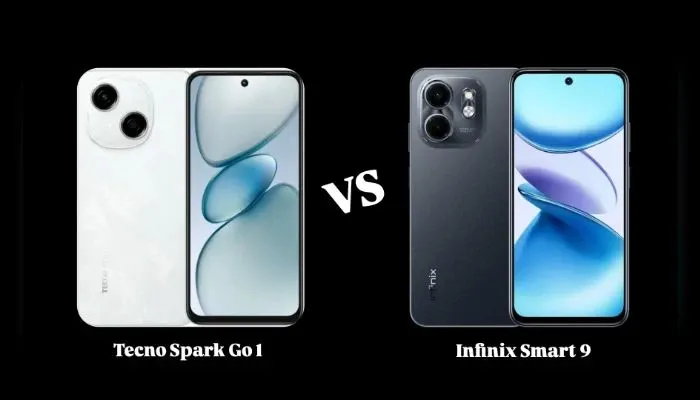 Infinix Smart 9 vs Tecno Spark Go 1 