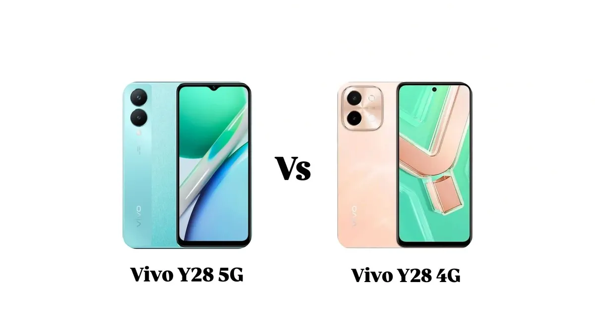 Vivo Y28 4G dan Vivo Y28 5G sama dalam banyak aspek, tapi 5G lebih unggul di performa dan konektivitas, serta harganya lebih tinggi.