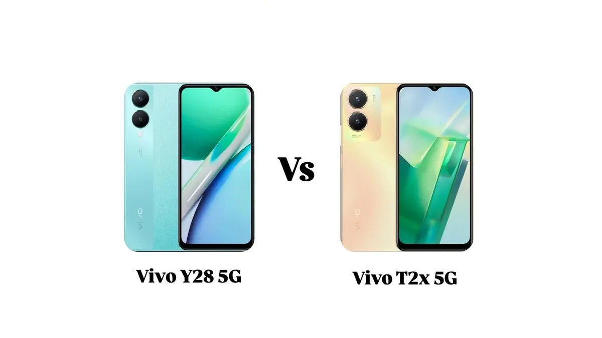 Vivo Y28 5G dan Vivo T2x 5G punya spesifikasi berbeda di harga serupa.