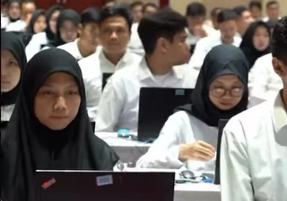 Ilustrasi tes Pegawai Pemerintah dengan Perjanjian Kerja (PPPK) 2024
