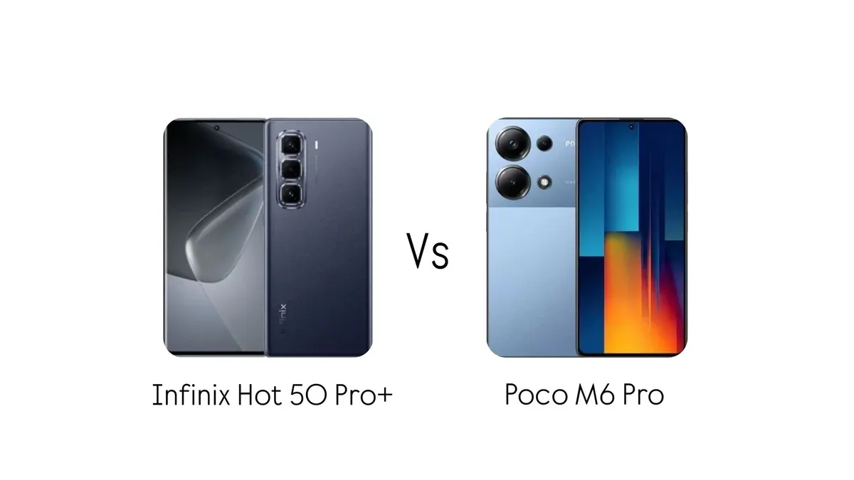 Infinix Hot 50 Pro Plus dan Poco M6 Pro