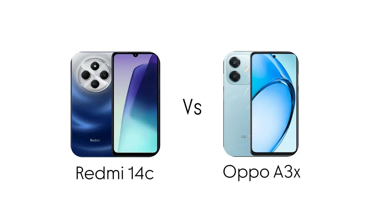 Perbandingan antara Redmi 14C dan Oppo A3x