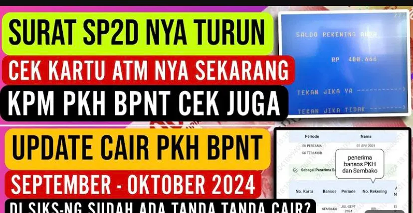 Informasi seputar pencairan bantuan sosial (bansos) PKH dan BPNT