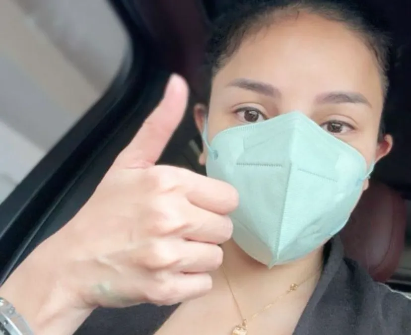 Jemput Paksa Lolly, Mata Nikita Mirzani Sembab