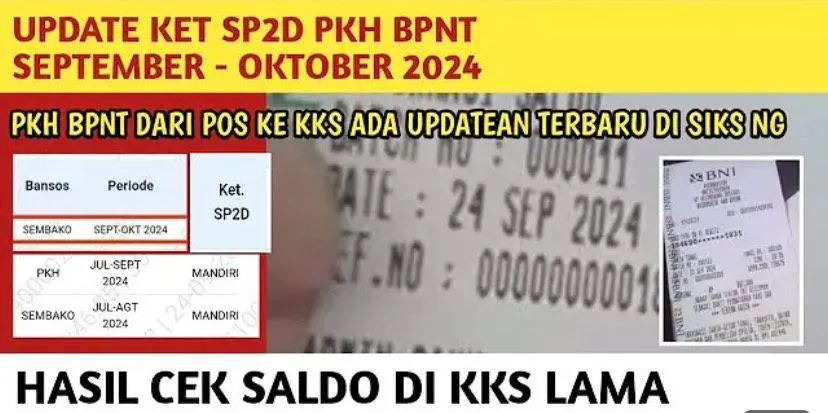 Perubahan Periode Penyaluran Bansos PKH dan BPNT Hari Ini