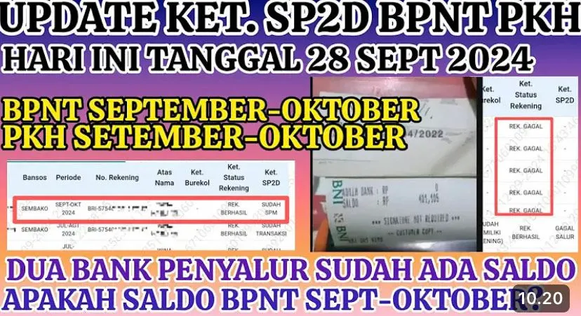 Update pencairan bantuan sosial (bansos) PKH dan BPNT melalui KKS dapat kamu temukan di sini.