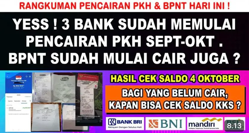 Ilustrasi. Pencairan Bansos PKH dan BPNT
