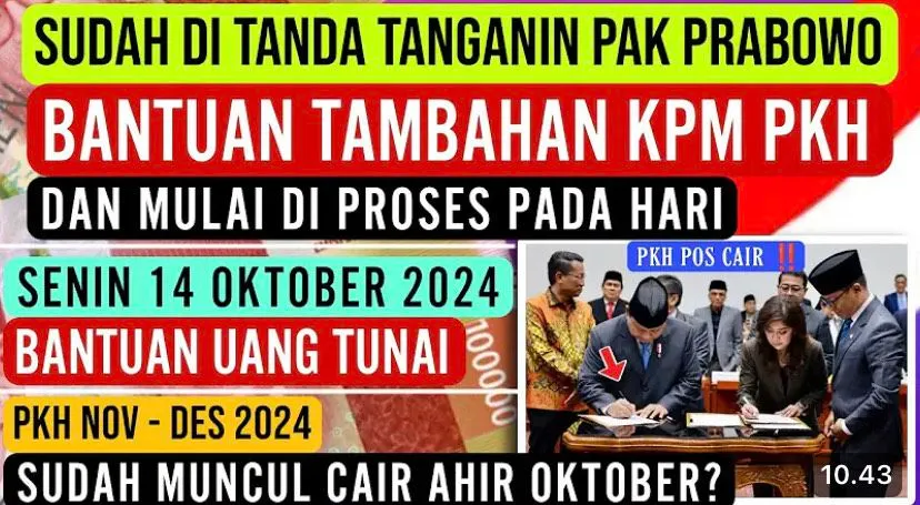 Ada 2 Bansos Tambahan Lagi Selain PKH dan BPNT