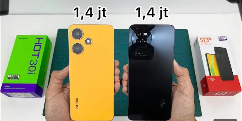 Review Itel S23 VS Infinix Hot 30i