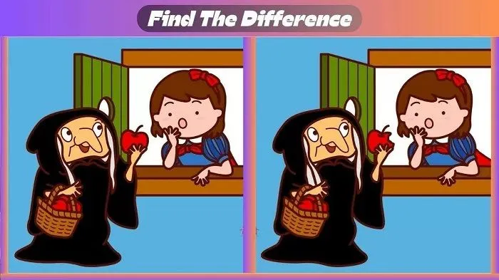 Tes Penglihatan: Tampilkan Kemampuan Analisismu dengan Menemukan 3 Perbedaan pada Gambar Snow White dalam 10 Detik!