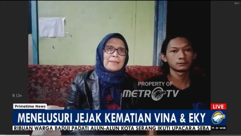 Saka Tatal (kanan) Salah Satu Pelaku Kasus Vina Cirebon