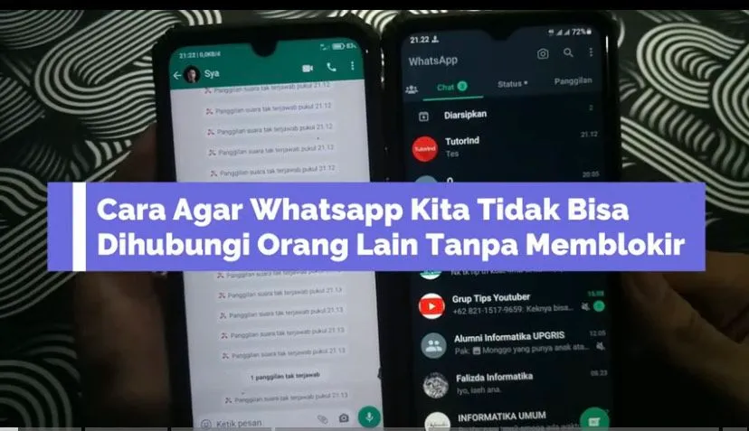 4 cara agar WhatsApp tidak bisa dihubungi orang lain tanpa memblokir
