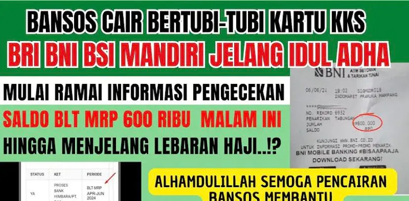 Informasi seputar bansos BLT Mitigasi Risiko Pangan 
