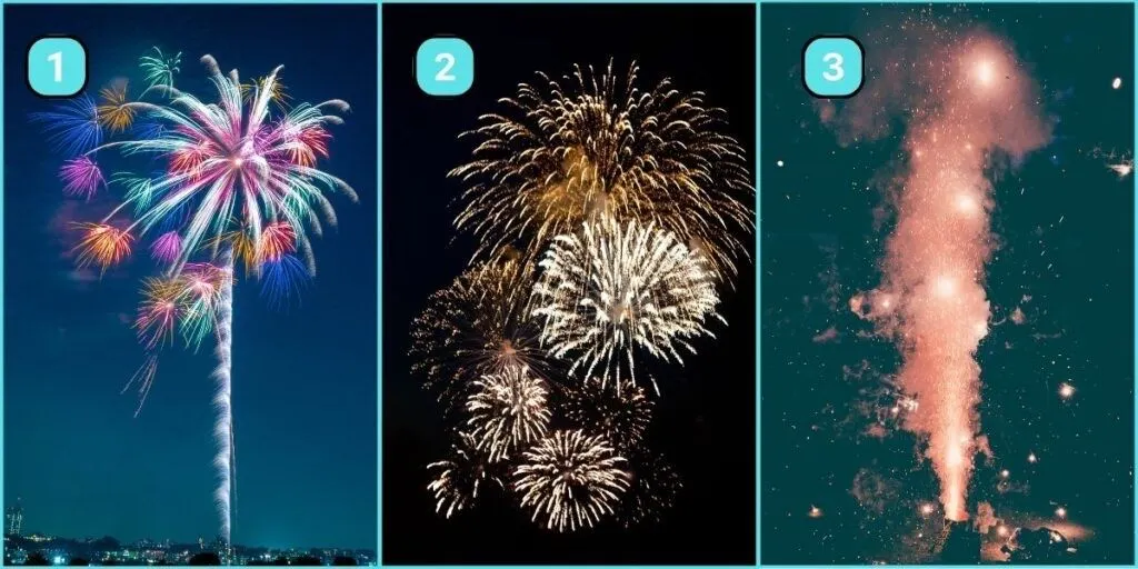Tes Kepribadian: Pilih Kembang Api yang Kamu Suka, Pilihanmu Ungkap Bagaimana Karaktermu!