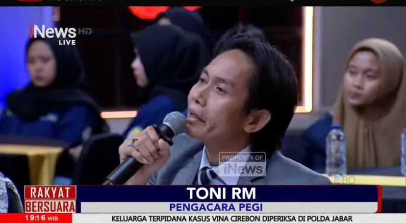 Toni RM, kuasa hukum Pegi Setiawan