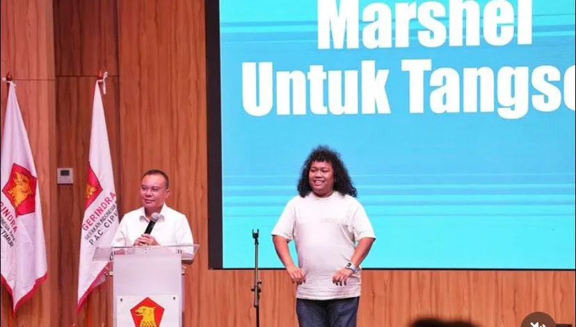 Marshel Widianto nyalon di Pilkada 2024 jadi wakil wal kota Tangsel dari partai gerindra