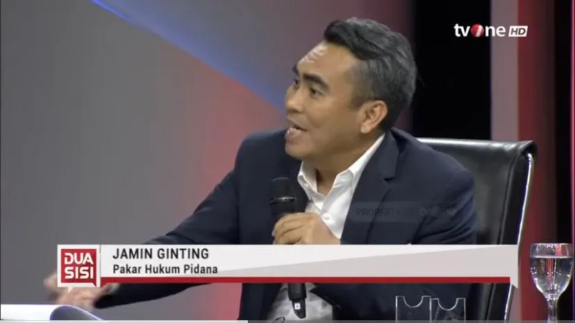 Pakar Hukum Pidana Jamin Ginting