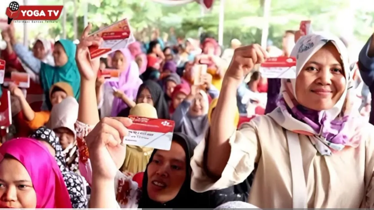 Illustrasi. pencairan bansos BLT MRP 2024