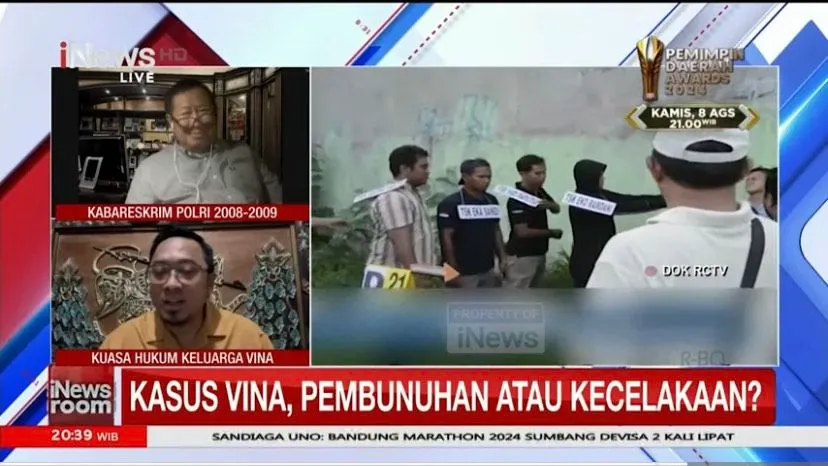 Mantan Kabareskrim Polri, Susno Duadji Menyebut Kasus Vina Cirebon 100 Persen Kecelakaan
