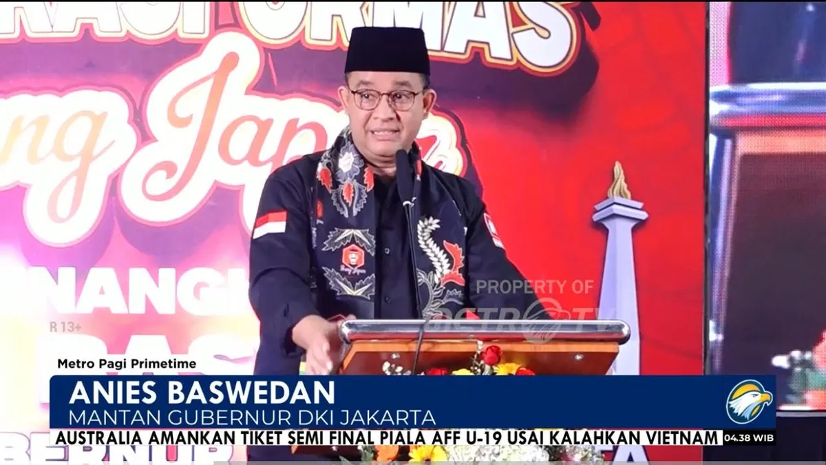 Anies Baswedan soal Pilgub DKI Jakarta 2024