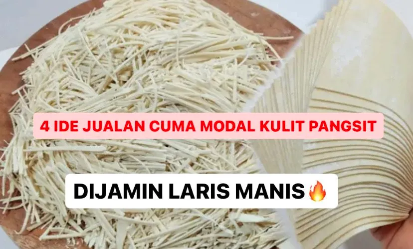 Ide Jualan Cuma Modal Kulit Pangsit, Dijamin Laris Manis