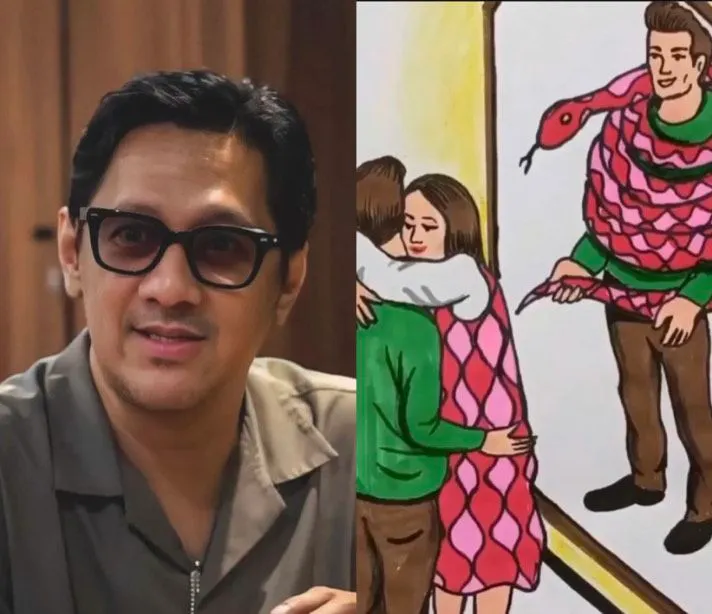Kelakuan Rien Wartia Trigina Jadi Sorotan, Postingan Lama Andre Taulany Jadi Sorotan