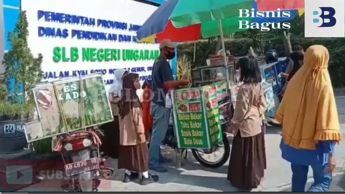 Ilustrasi Usaha Keliling Pakai Motor
