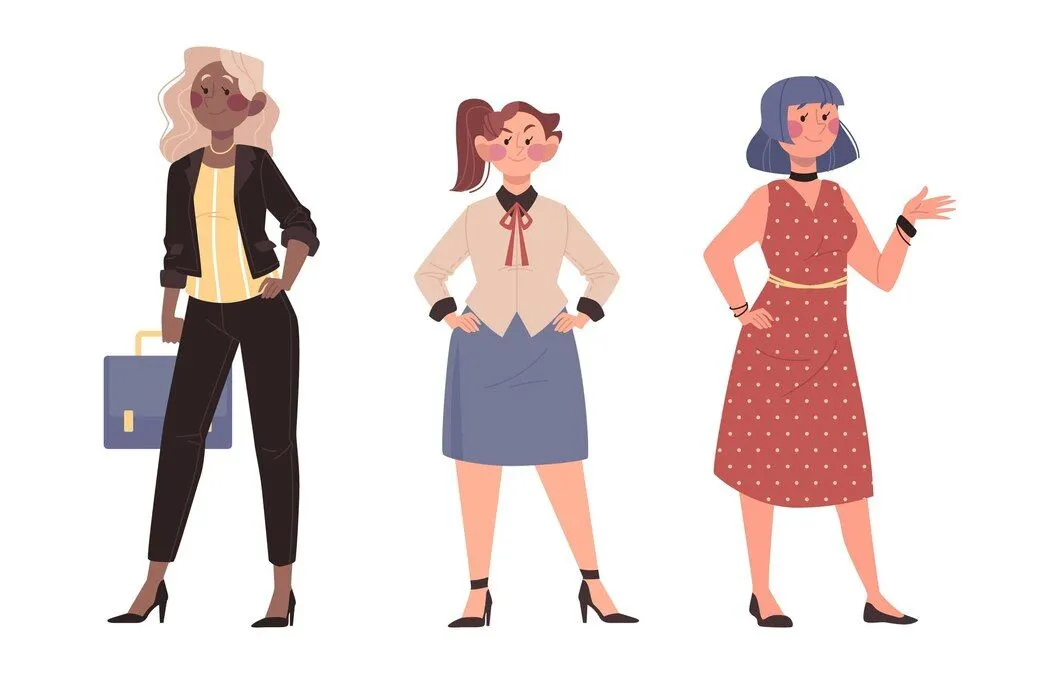 Ilustrasi Wanita Sukses