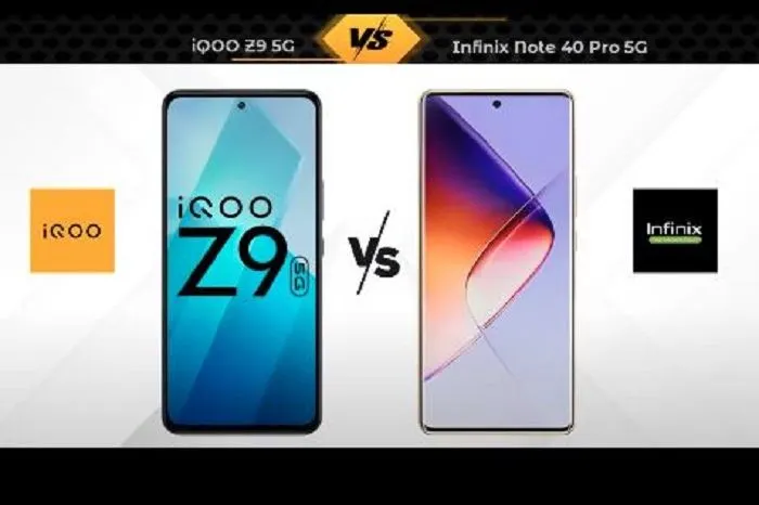 2 HP gaming yang rilis Tahun 2024 ini punya spesifikasi yang setara dengan performa mumpuni yaitu Infinix Note 40 Pro 5G vs Vivo Iqoo Z9 5G.