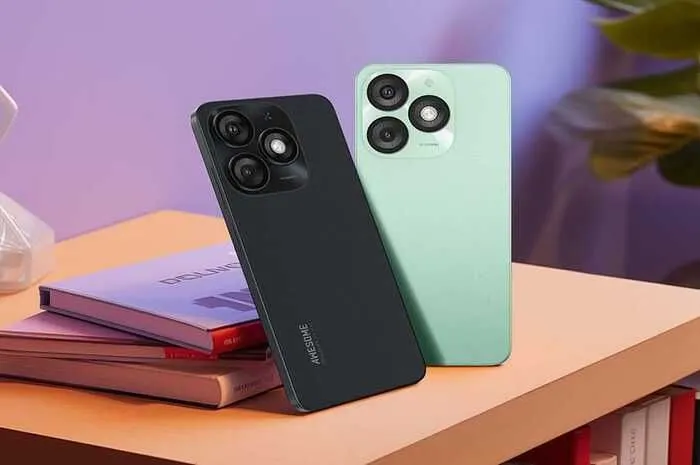 Tampilan dari Smartphone Itel A50.