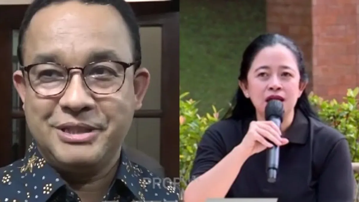 Anies Baswedan dan Puan Maharani -- Akan jalin kerja sama dengan Muhaimin Iskandar, benarkah PDIP mempertimbangkan untuk memajukan Anies Baswedan di Pilgub DKI Jakarta?