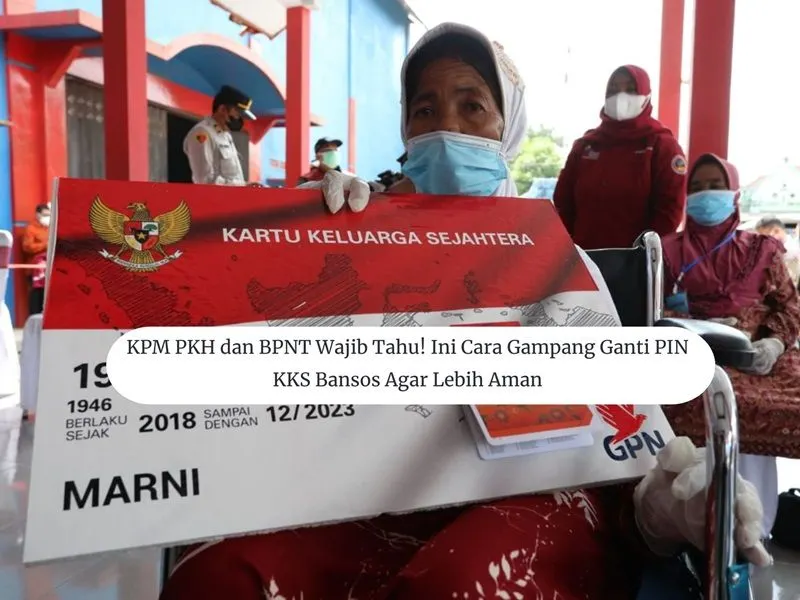 Para keluarga penerima manfaat (KPM) pemilik KKS diwajibkan untuk mengganti PIN secara berkala demi menjaga keamanan kartu mereka.