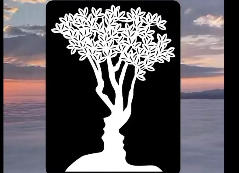 Kamu hanya perlu melihat gambar yang telah disediakan dan sebut apa gambar pertama yang kamu lihat Cobalah amati dengan teliti.