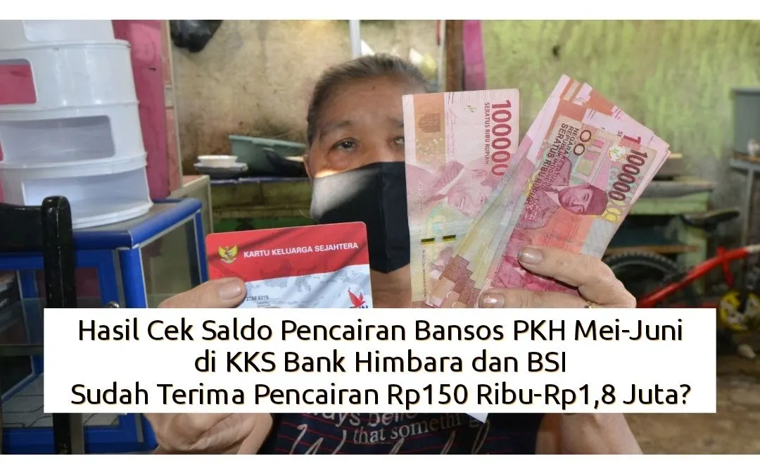 Kemensos secara sigap memproses pencairan bansos reguler melalui KKS ATM Merah Putih Bank Himbara atau BSI secara bertahap.