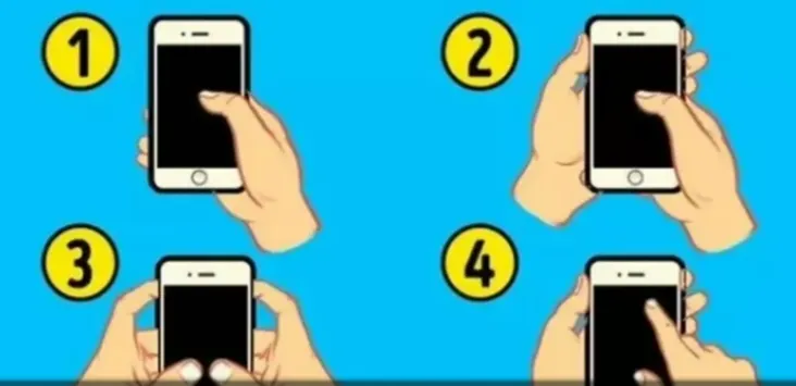 Kepribadian Seseorang Tersingkap dari Cara Memegang Ponsel
